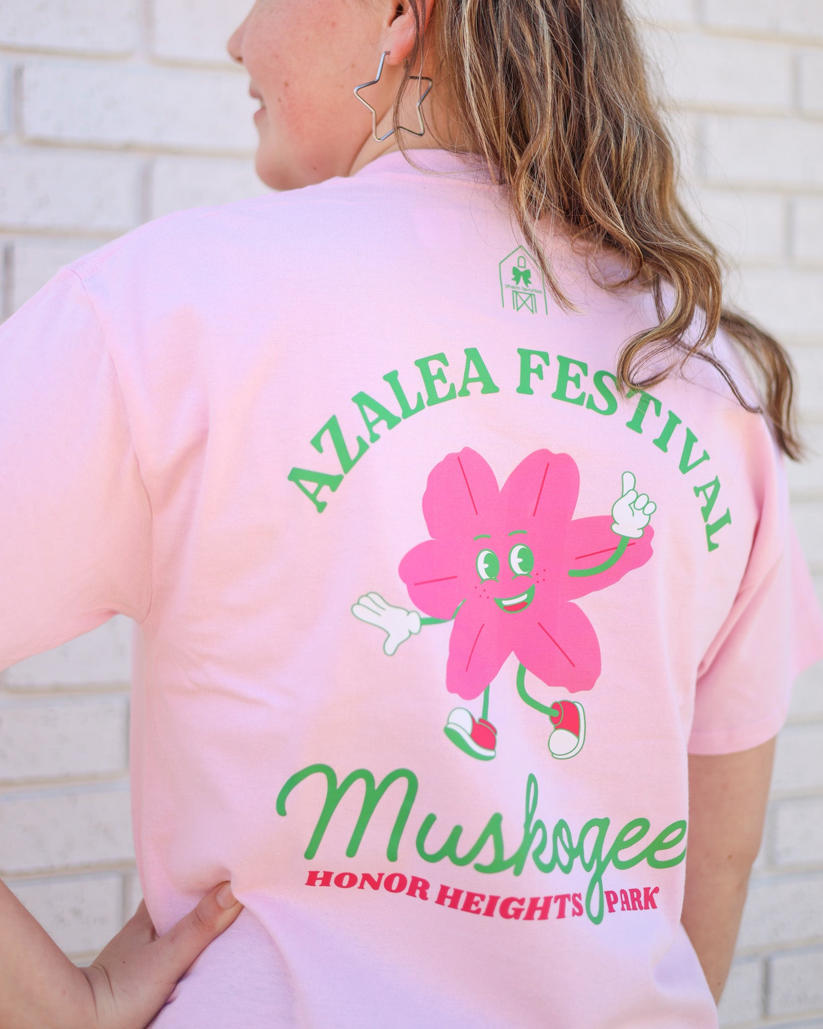 AZALEA FESTIVAL TEE - LIGHT PINK