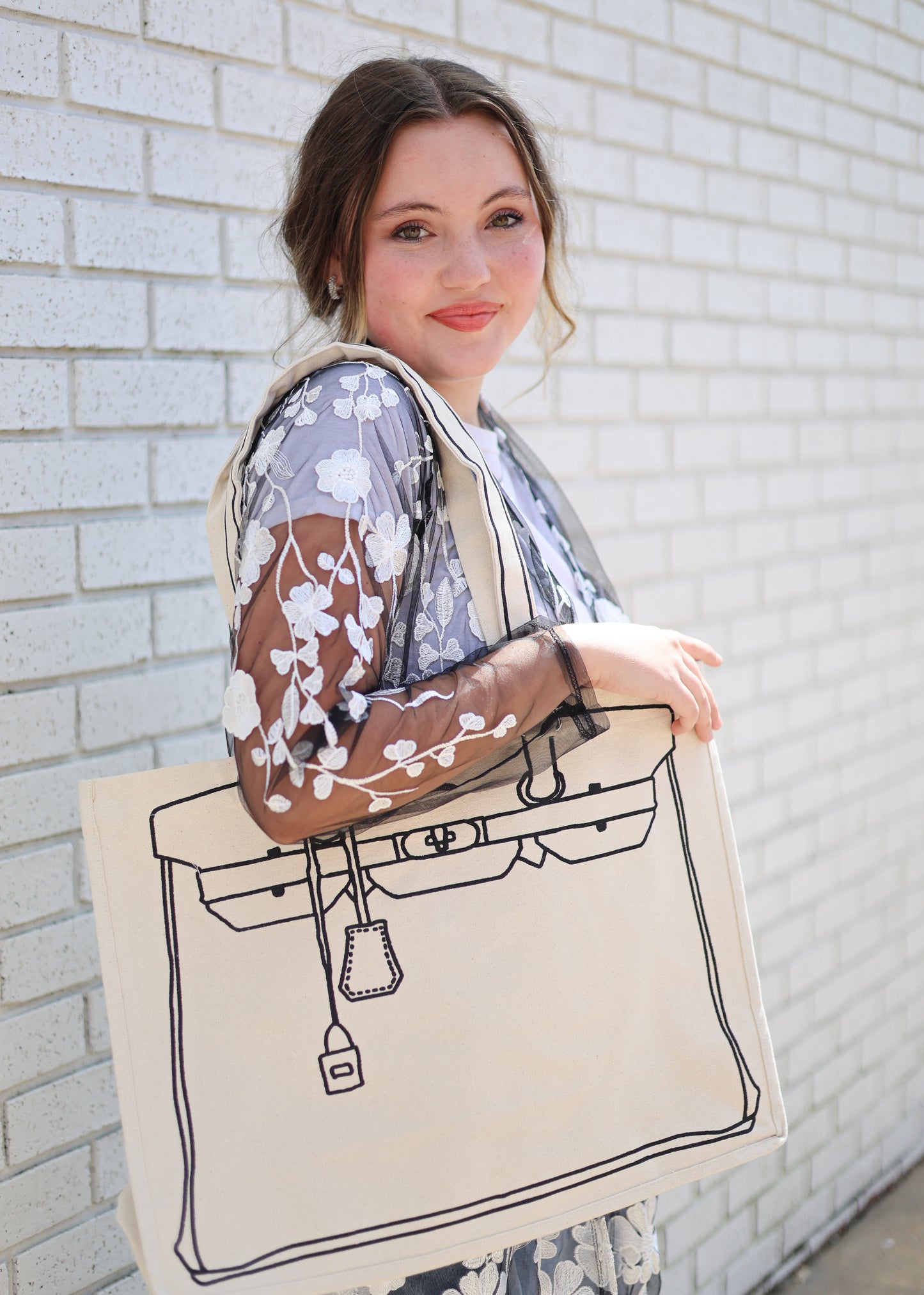COTTON CANVAS TOTE