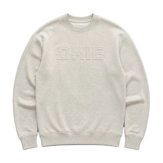 OKIE PUFF SWEATSHIRT - BEIGE