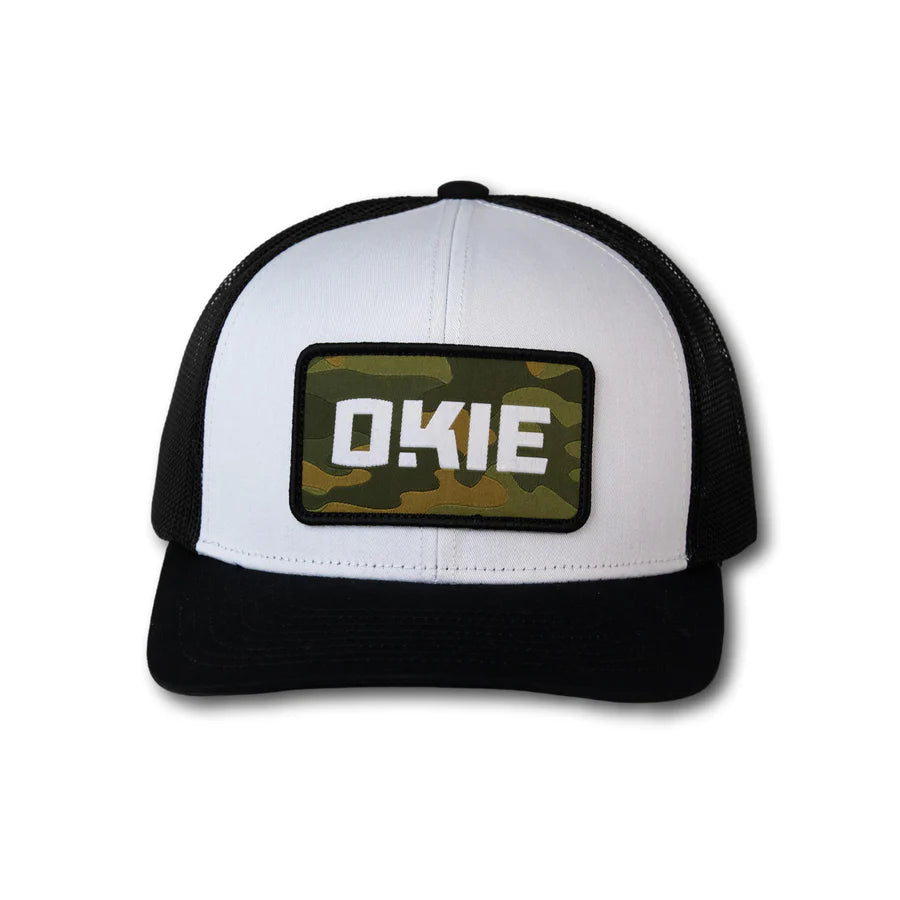 OKIE HAT - WEISS - WHITE/BLACK