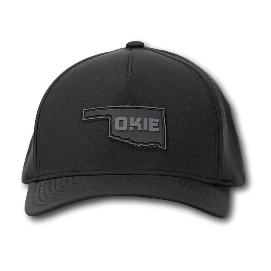 OKIE HAT - GRAYSON PERFORMANCE - BLK/BLK
