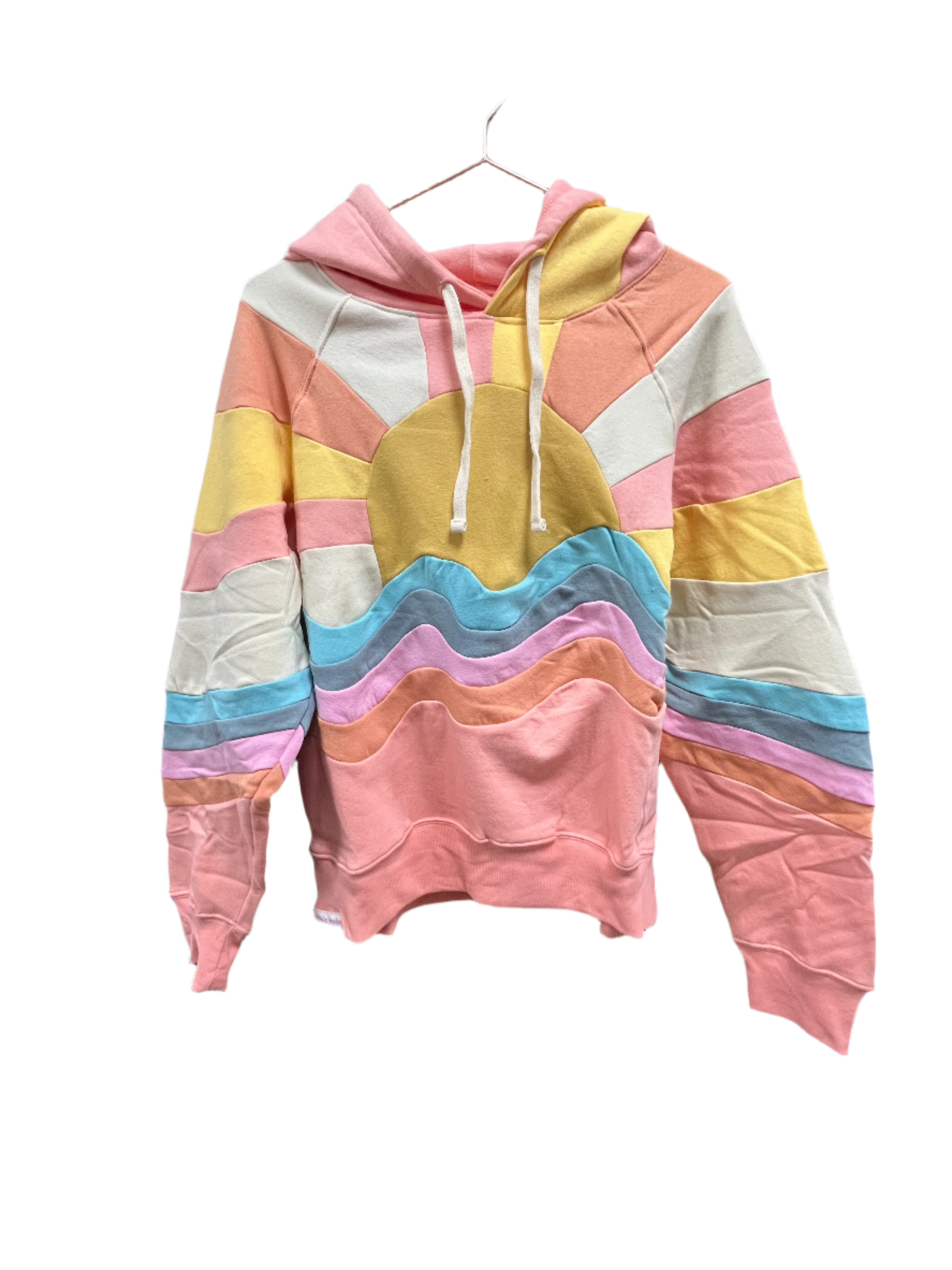 SUN PATCHWORK HOODIE
