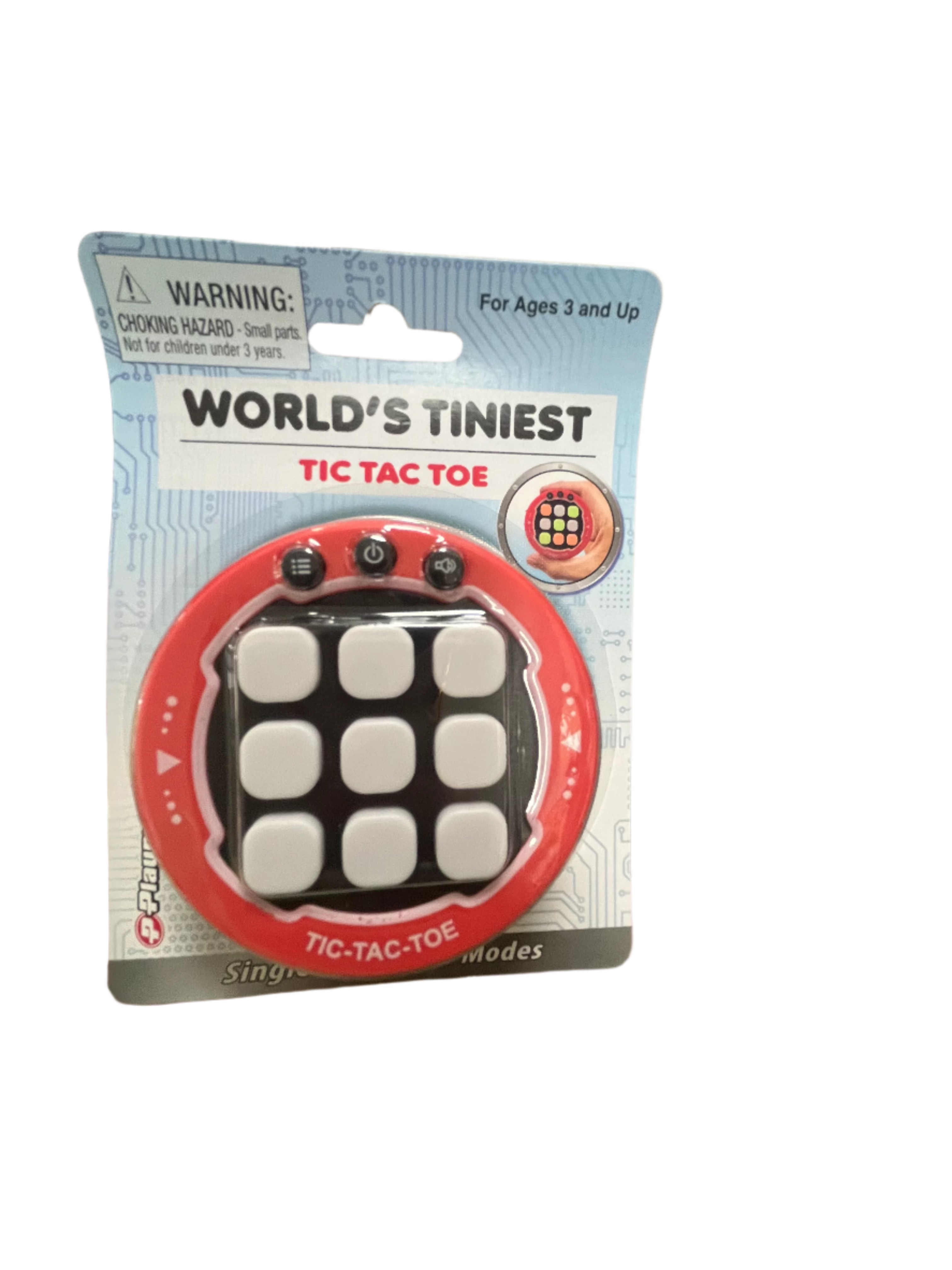 WORLD'S TINIEST ELECTRONIC TIC TAC TOE