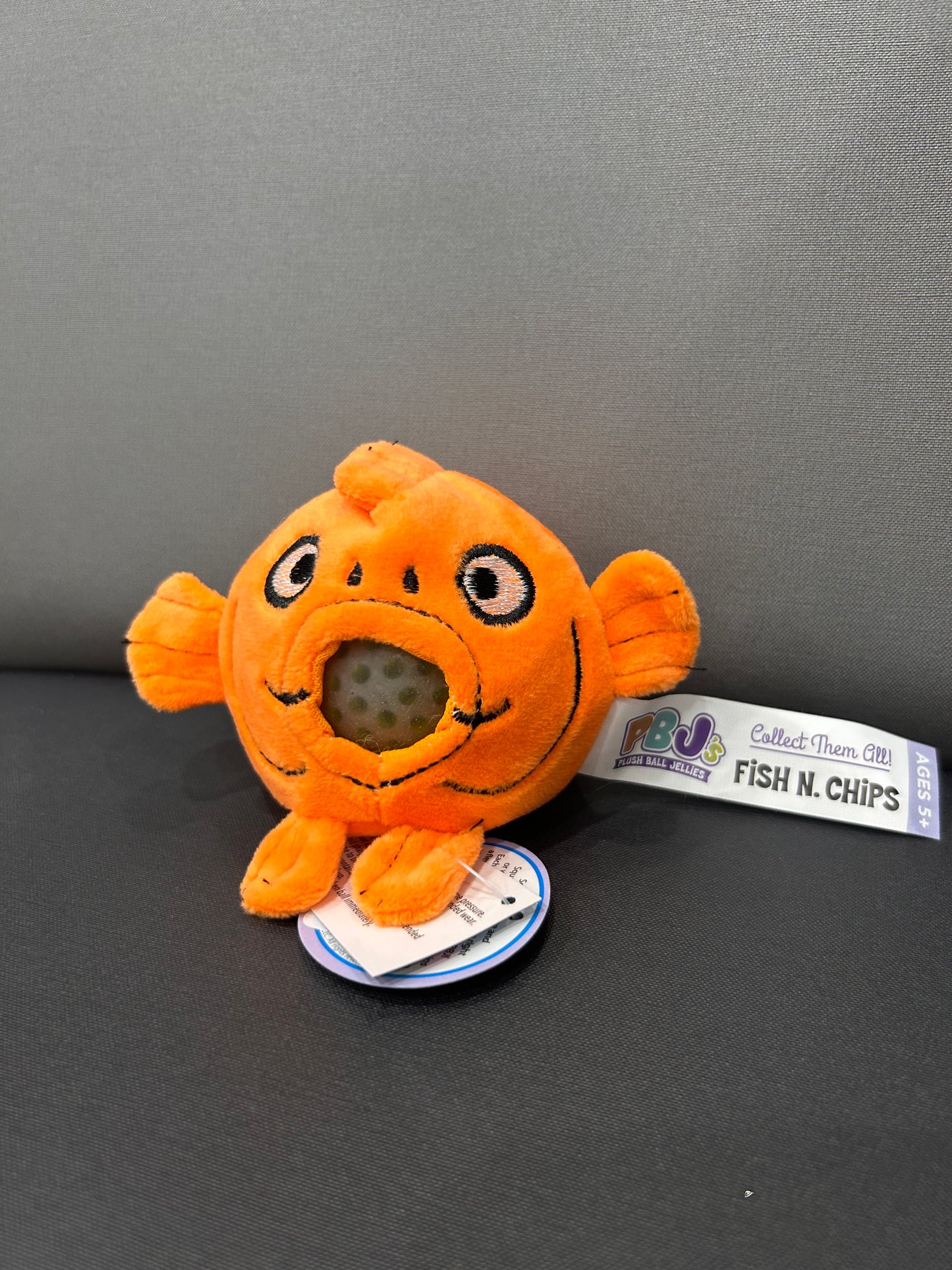 PBJ'S - PLUSH BALL JELLIES - FISH N. CHIPS