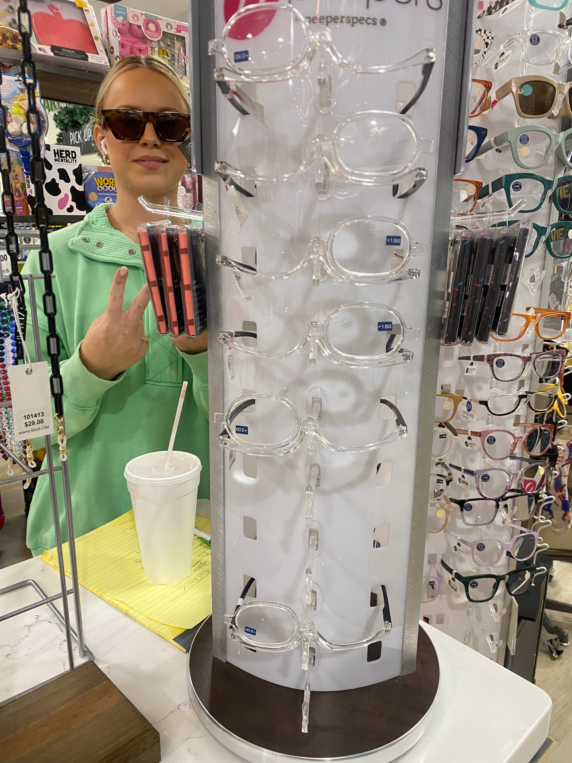 PEEPERS MAKEUP GLASSES +3.00 - Pharm Favorites by Economy Pharmacy