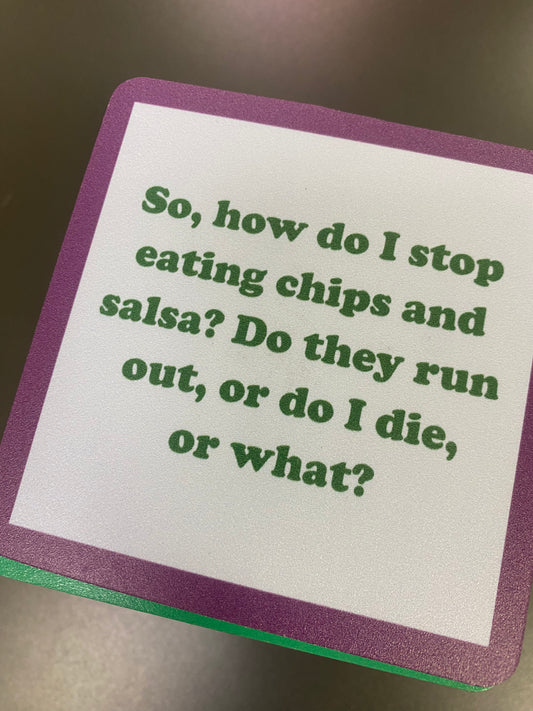 COASTER - CHIPS & SALSA