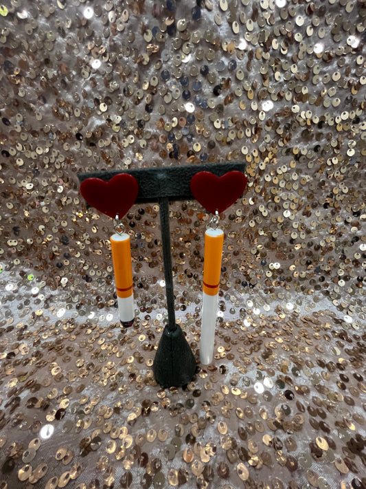CIGARETTE EARRINGS