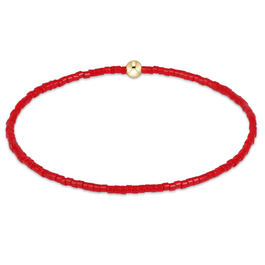 GAMEDAY HOPE CLASSIC BRACELET - RED