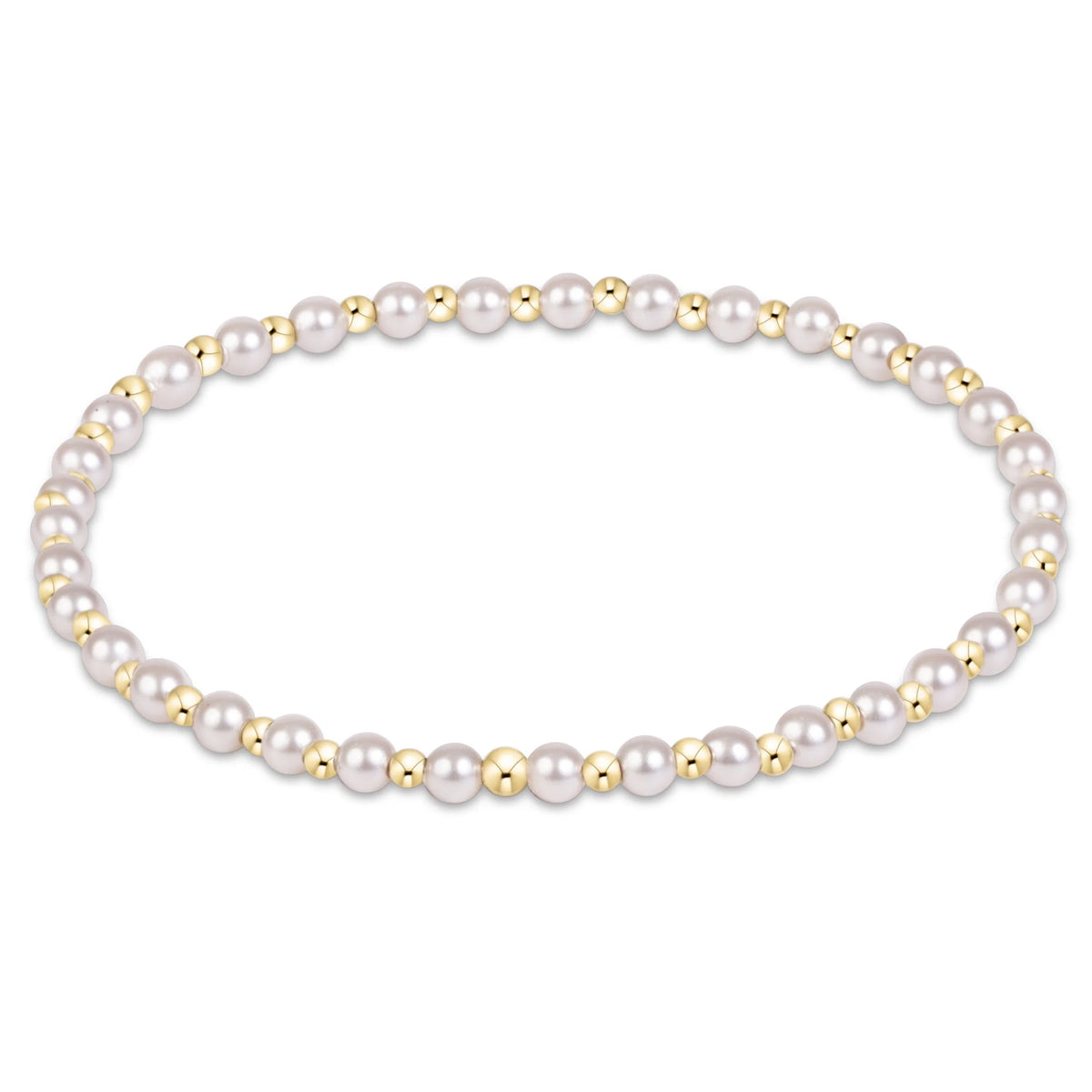 GRATEFUL PEARL 3MM BRACELET