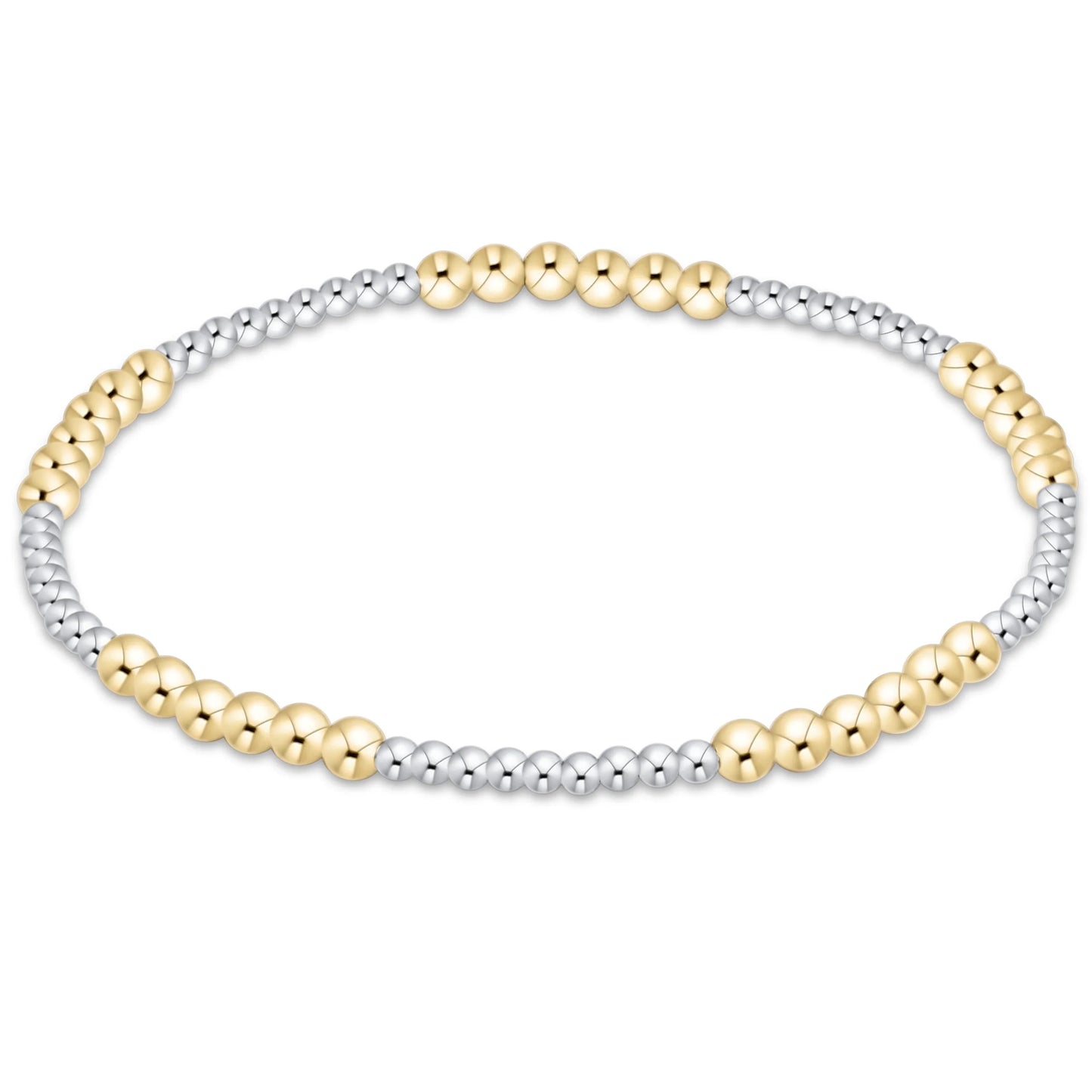 BLISSFUL MIXED METAL 3MM BRACELET