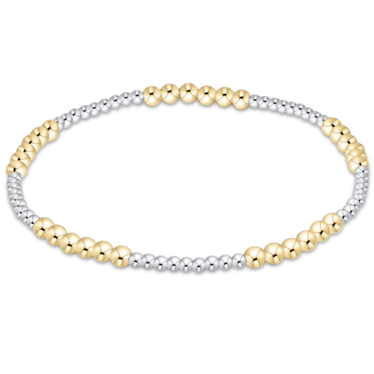 BLISSFUL MIXED METAL 3MM BRACELET