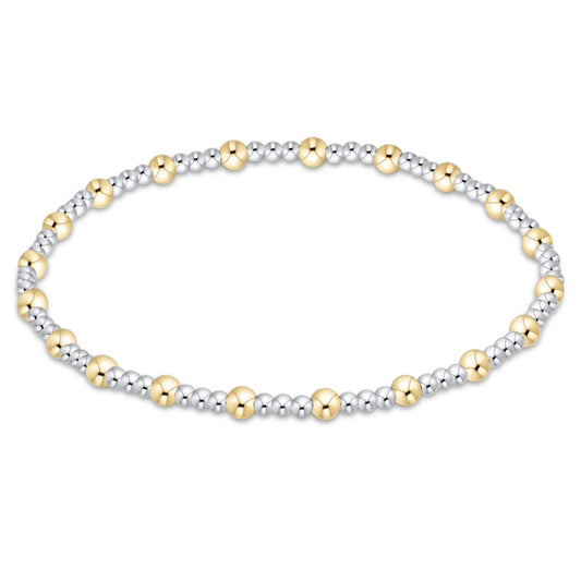 SINCERITY MIXED METAL 3MM BRACELET