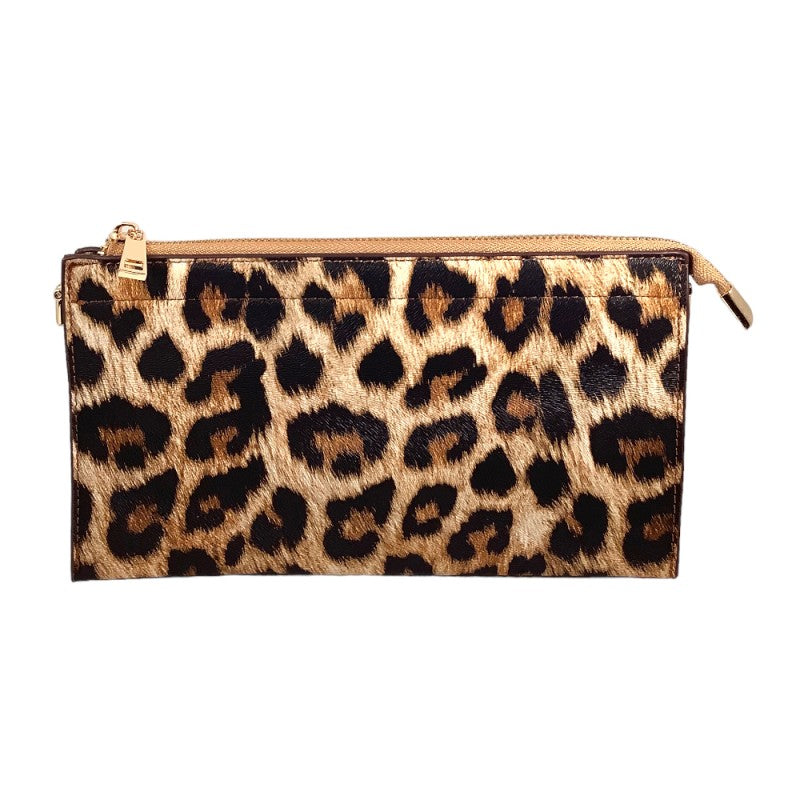 VEGAN LEATHER CLUTCH PURSE - LG