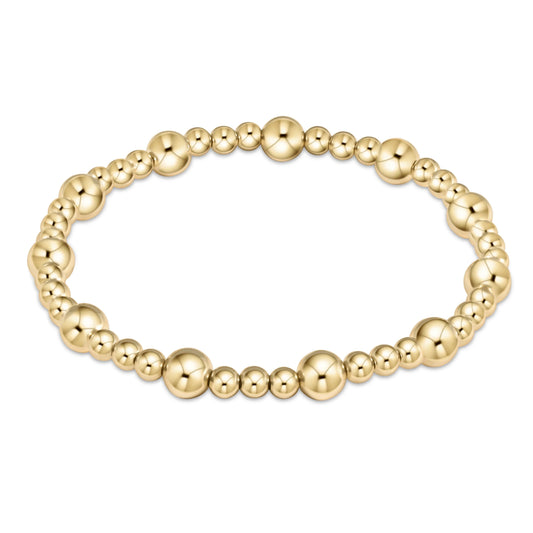 HONESTY SINCERITY GOLD 6MM BRACELET