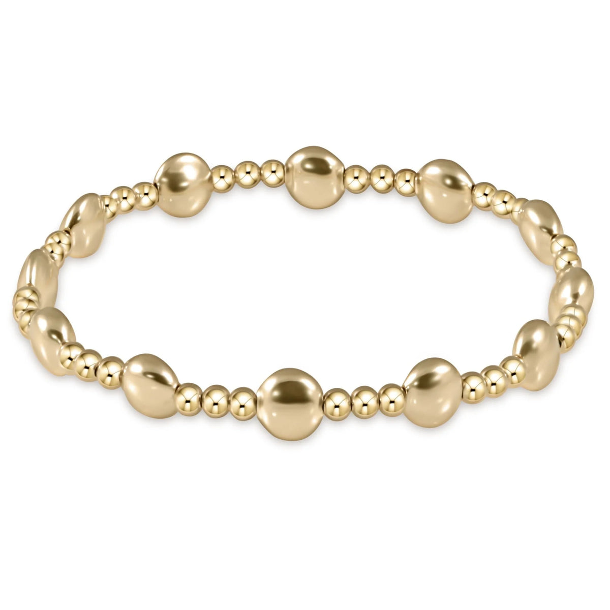 HONESTY SINCERITY GOLD 6MM BRACELET