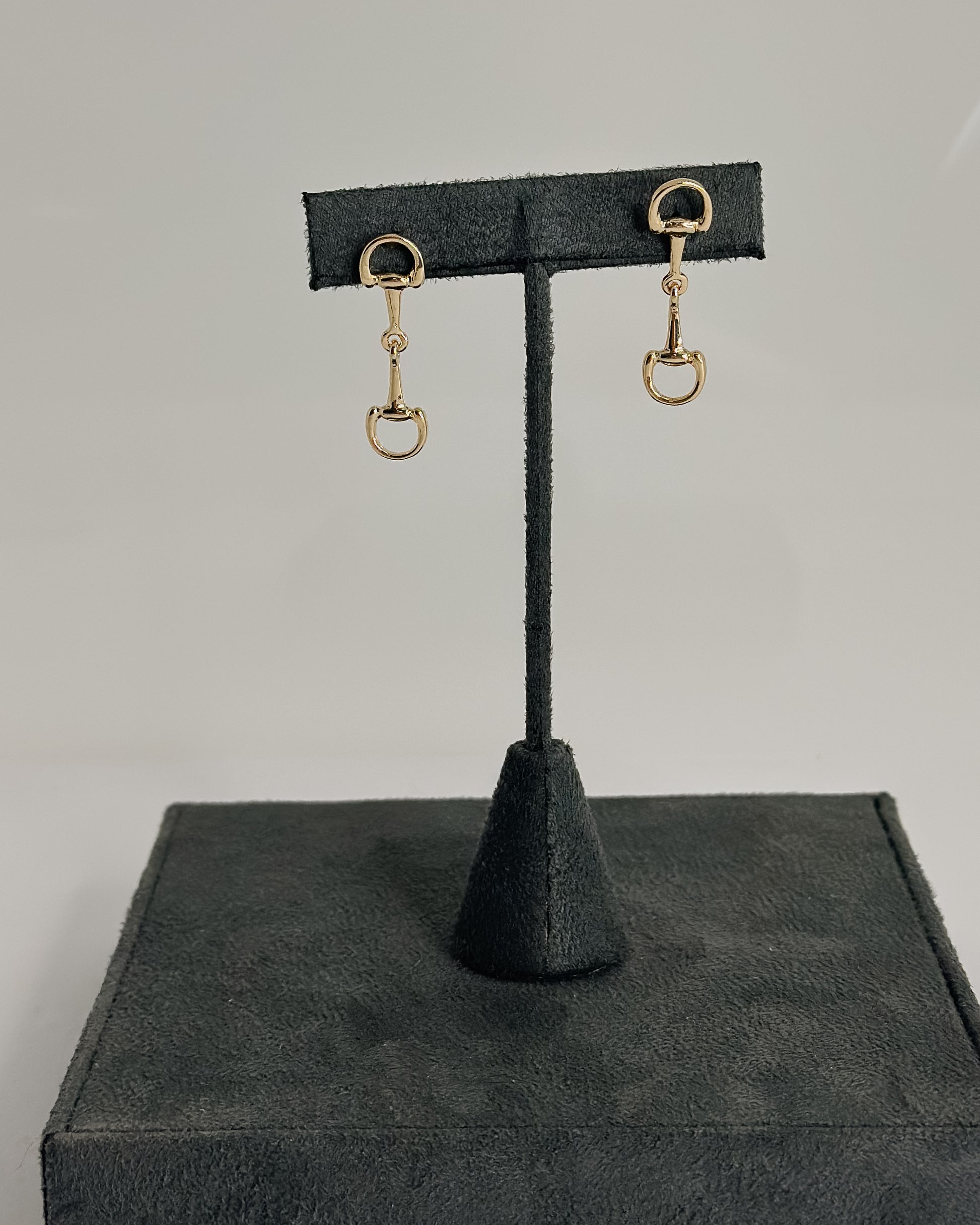 HORSE BIT EARRINGS GOLD - Pharm Favorites by Economy Pharmacy