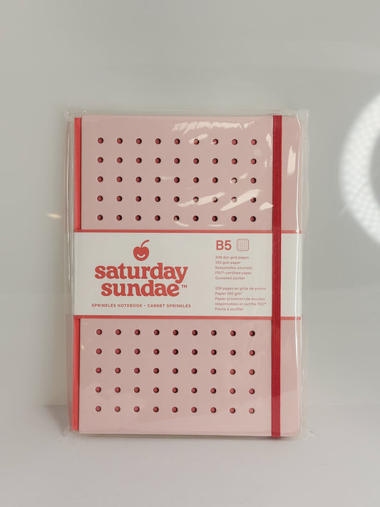 BUBBLE GUM SPRINKLES NOTEBOOK