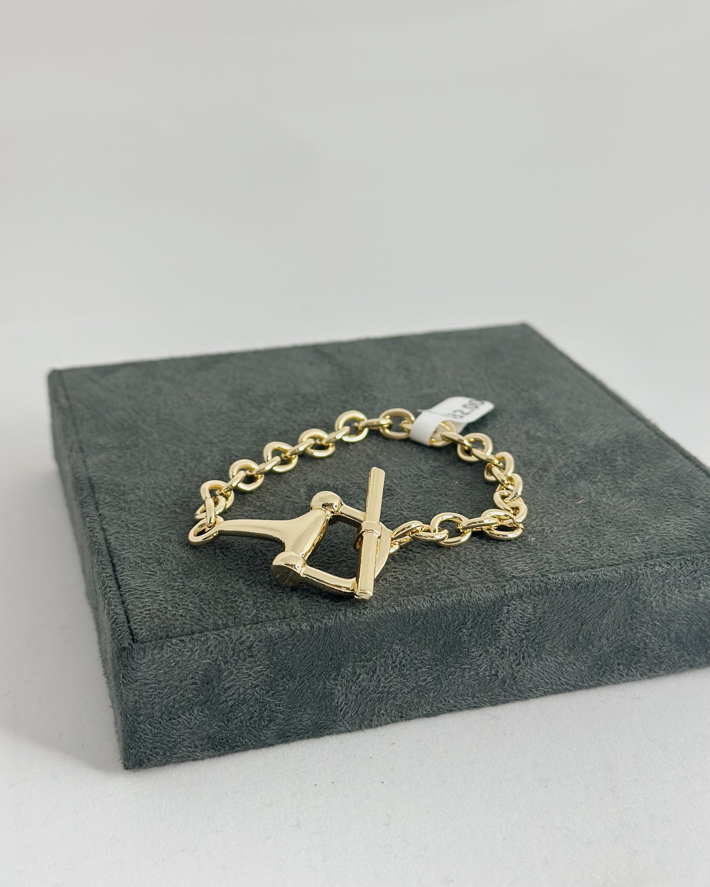 HORSEBIT TOGGLE CLASP LINK BRACELET