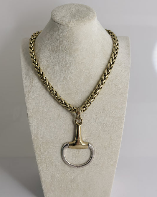 OVERSIZED HORSEBIT NECKLACE - Pharm Favorites by Economy Pharmacy