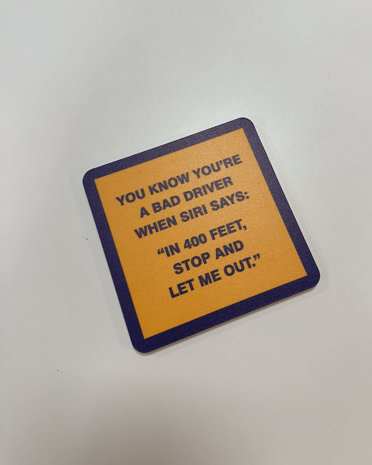 COASTER - BAD DRIVER