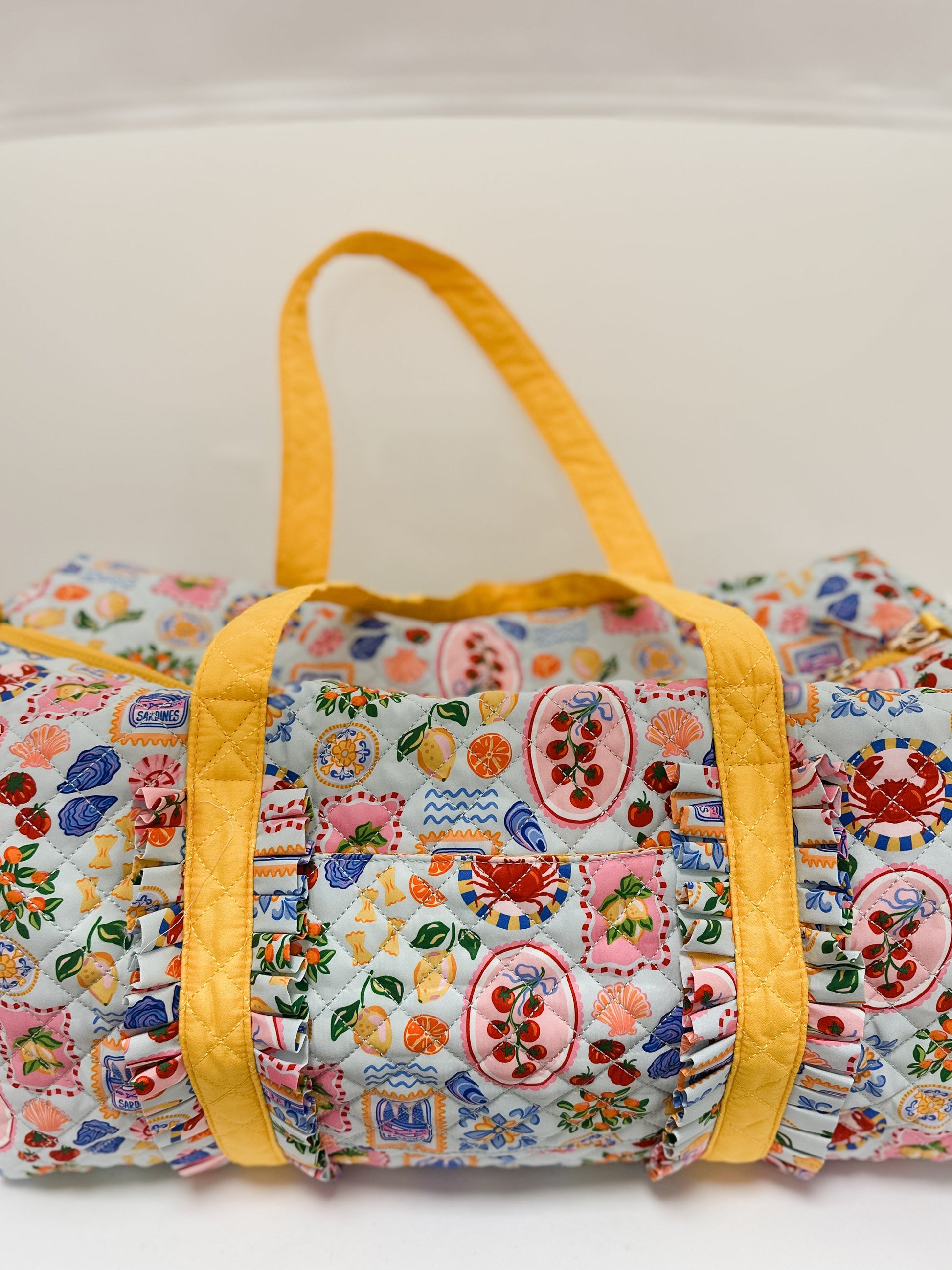 ON-THE-GO QUILTED WEEKENDER BAG - CIAO BELLA - Pharm Favorites by Economy Pharmacy