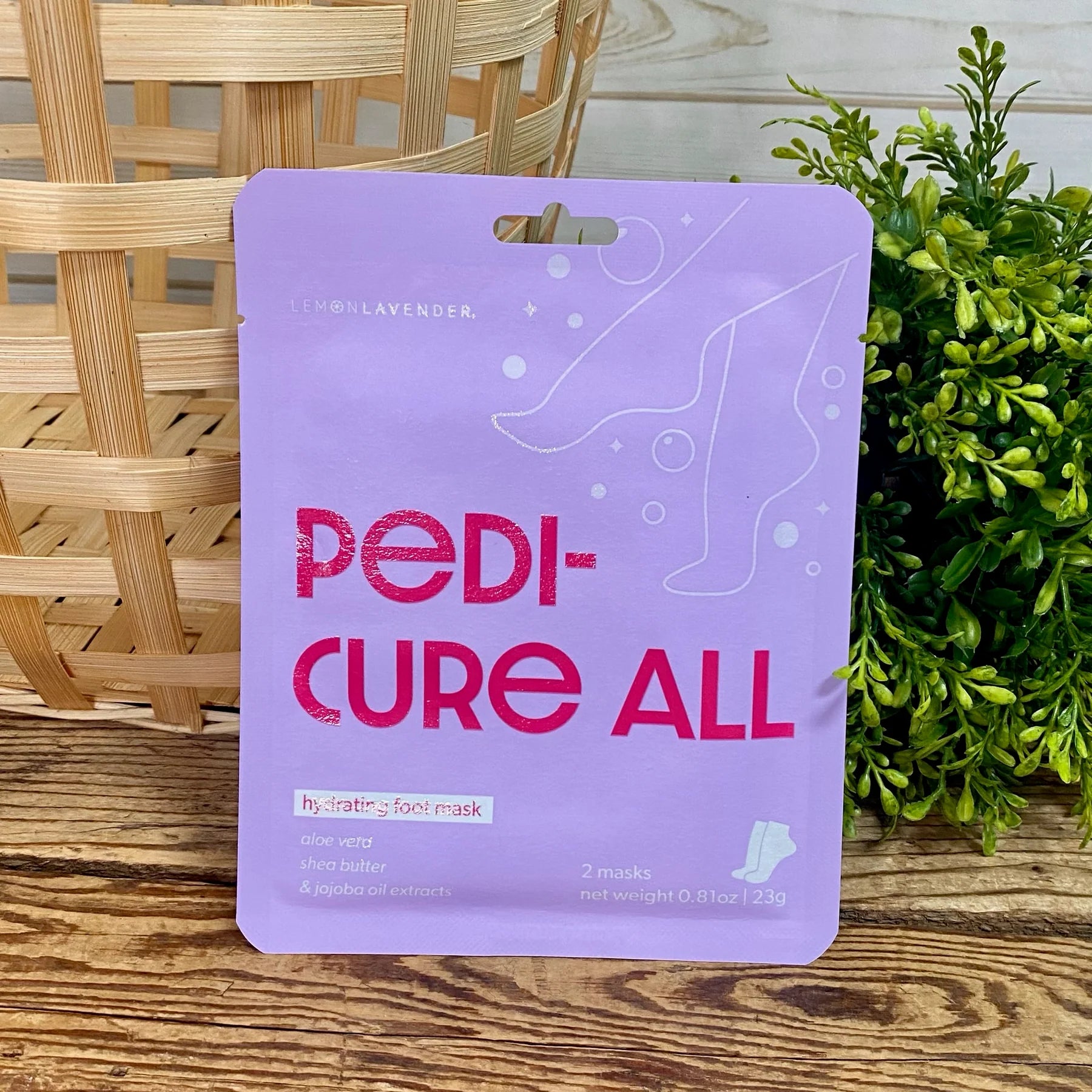 PEDI-CURE ALL HYDRATING FOOT MASK