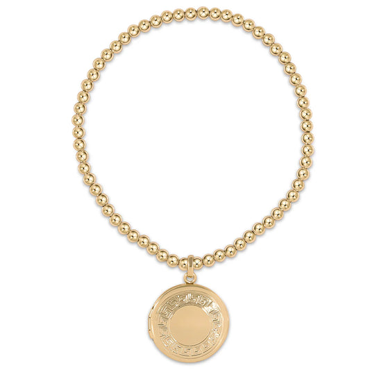 CLASSIC GOLD 3MM CHERISH SMALL LOCKET