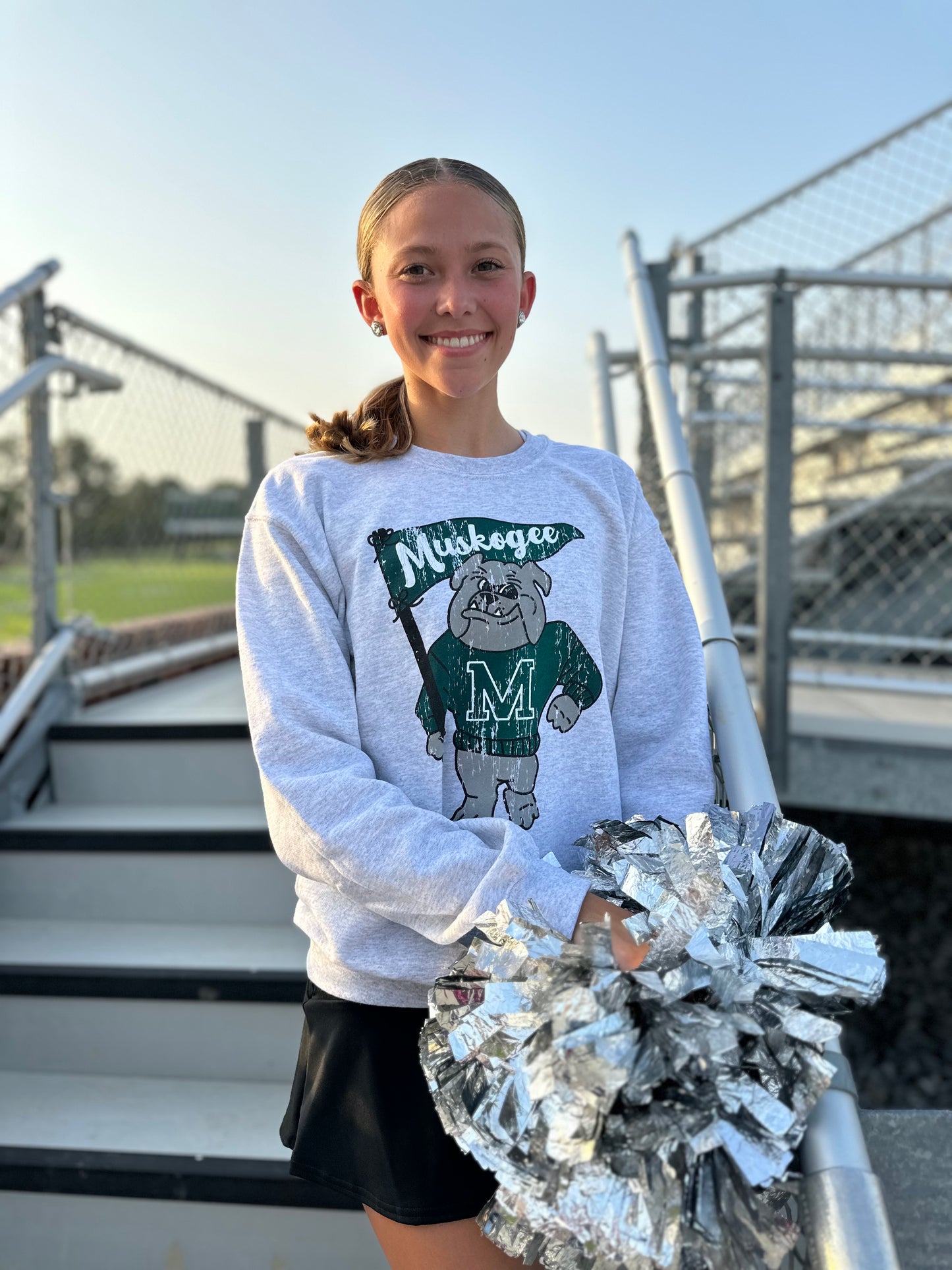 Vintage Rougher Mascot Crewneck Sweatshirt