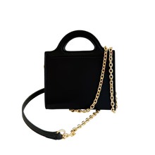 FAN-FOLD LEATHER CROSSBODY WALLET