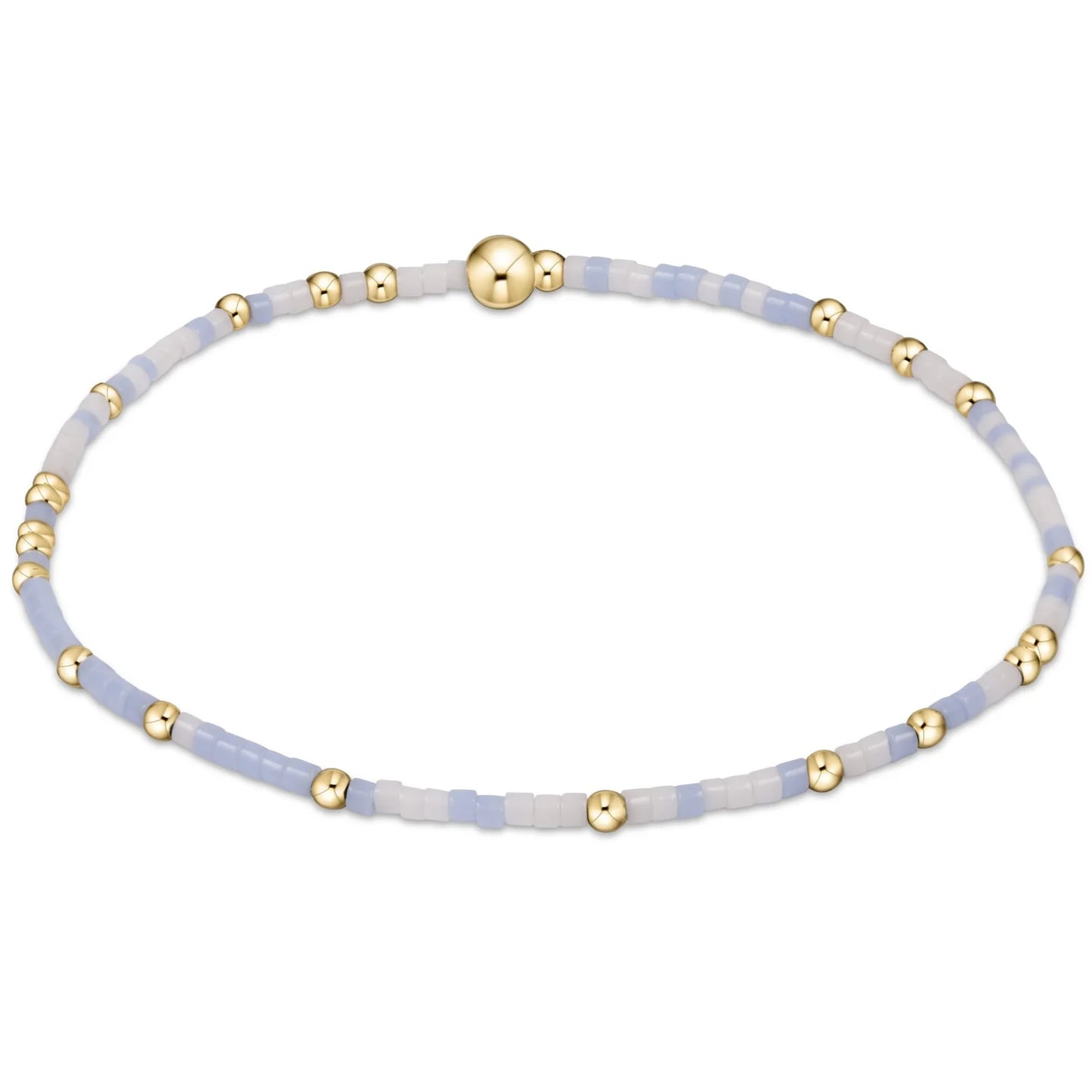 GAMEDAY HOPE UNWRITTEN BRACELET - LIGHT BLUE-WHITE