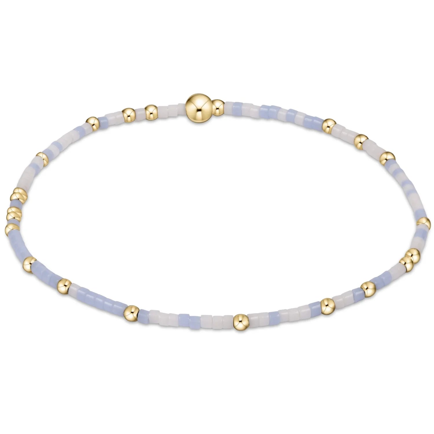 GAMEDAY HOPE UNWRITTEN BRACELET - LIGHT BLUE-WHITE