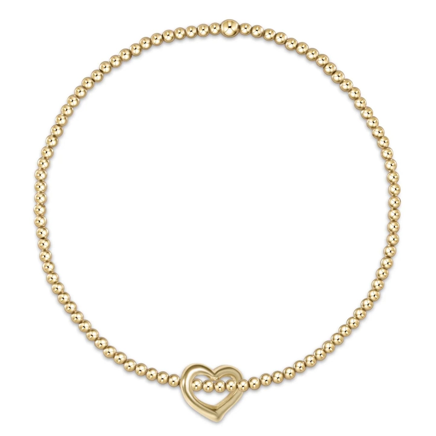 CLASSIC GOLD 2MM BRACELET - LOVE PLUSH SMALL GOLD