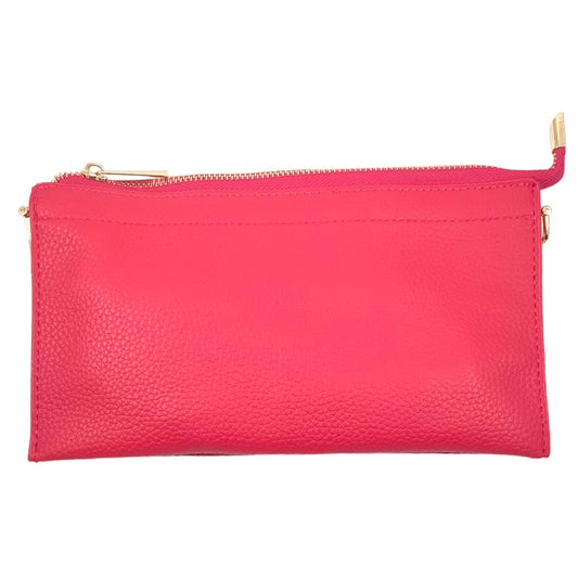 VEGAN LEATHER CLUTCH PURSE - LG