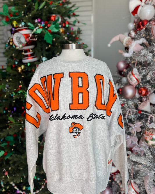 OK STATE "FLANNIGAN" FLEECE ONE SIZE