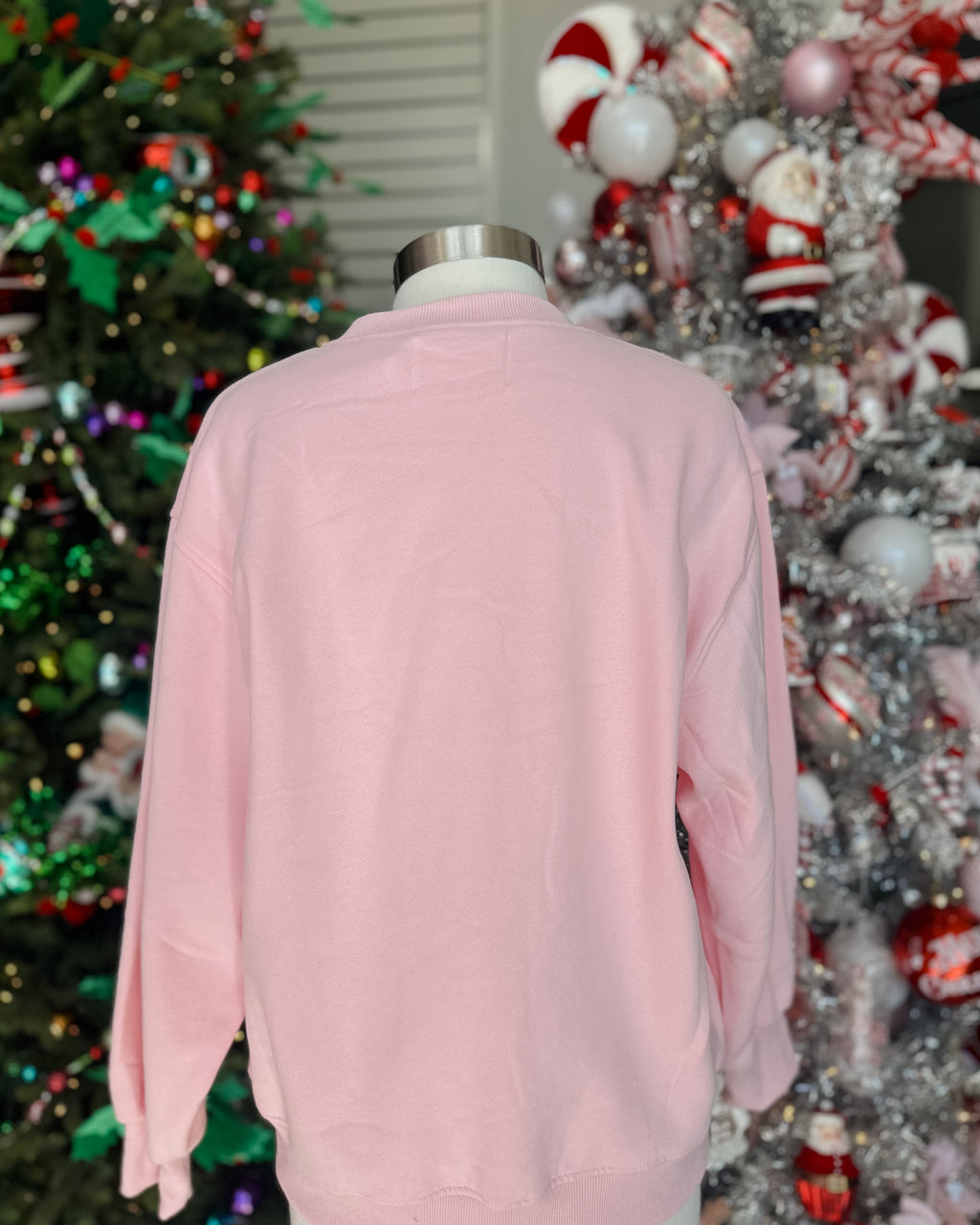 PINK MERRY SWEATSHIRT