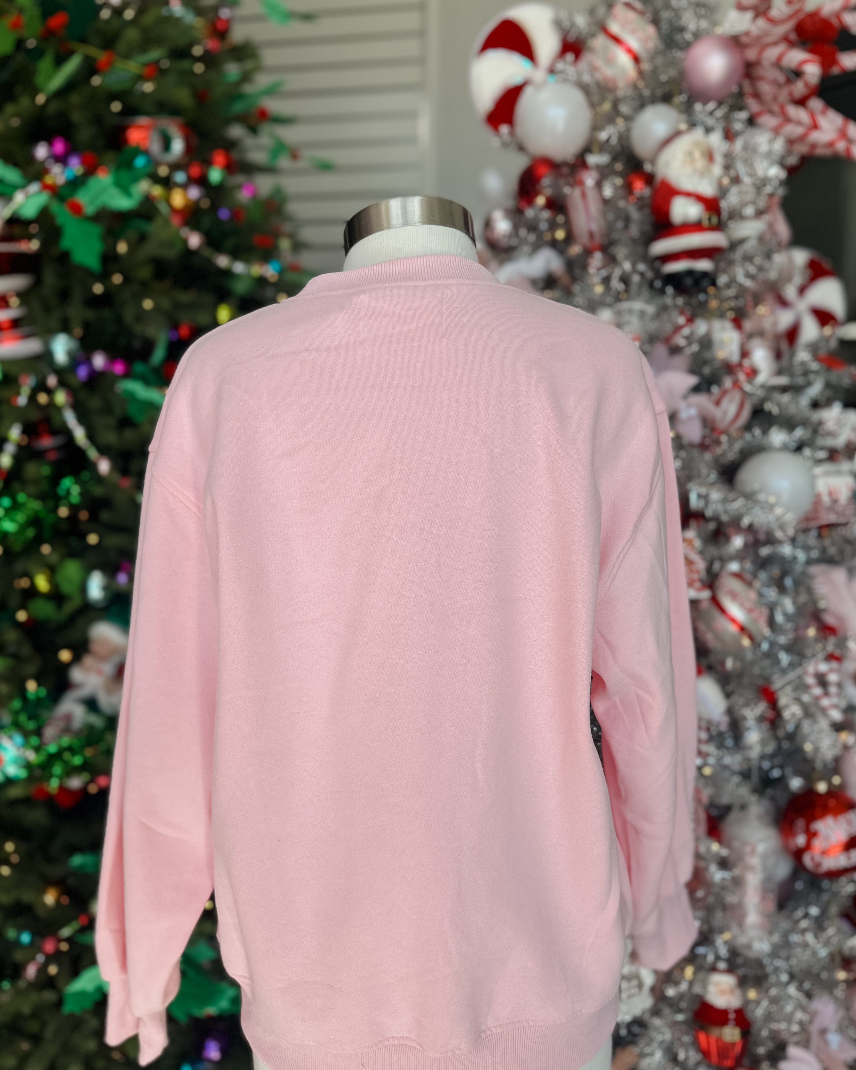 PINK MERRY SWEATSHIRT