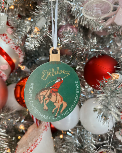 EXCLUSIVE OKLAHOMA ORNAMENT