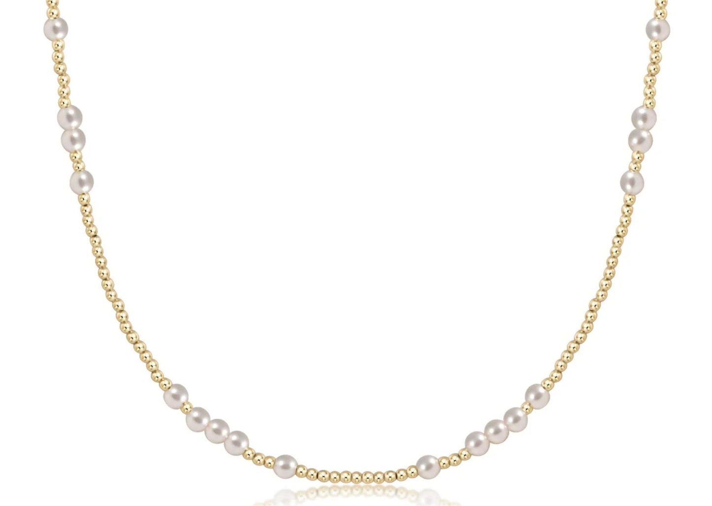 Choker Hope Unwritten - 4mm Pearl