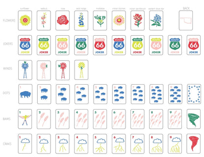 OKLAHOMA MAHJONG SET