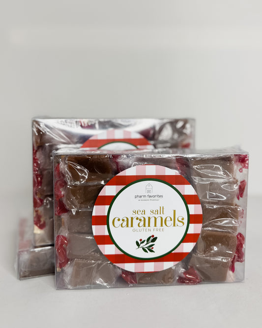 DUTCH HOUSE CARAMELS 15PC GIFT BOX - SEA SALT - Pharm Favorites by Economy Pharmacy
