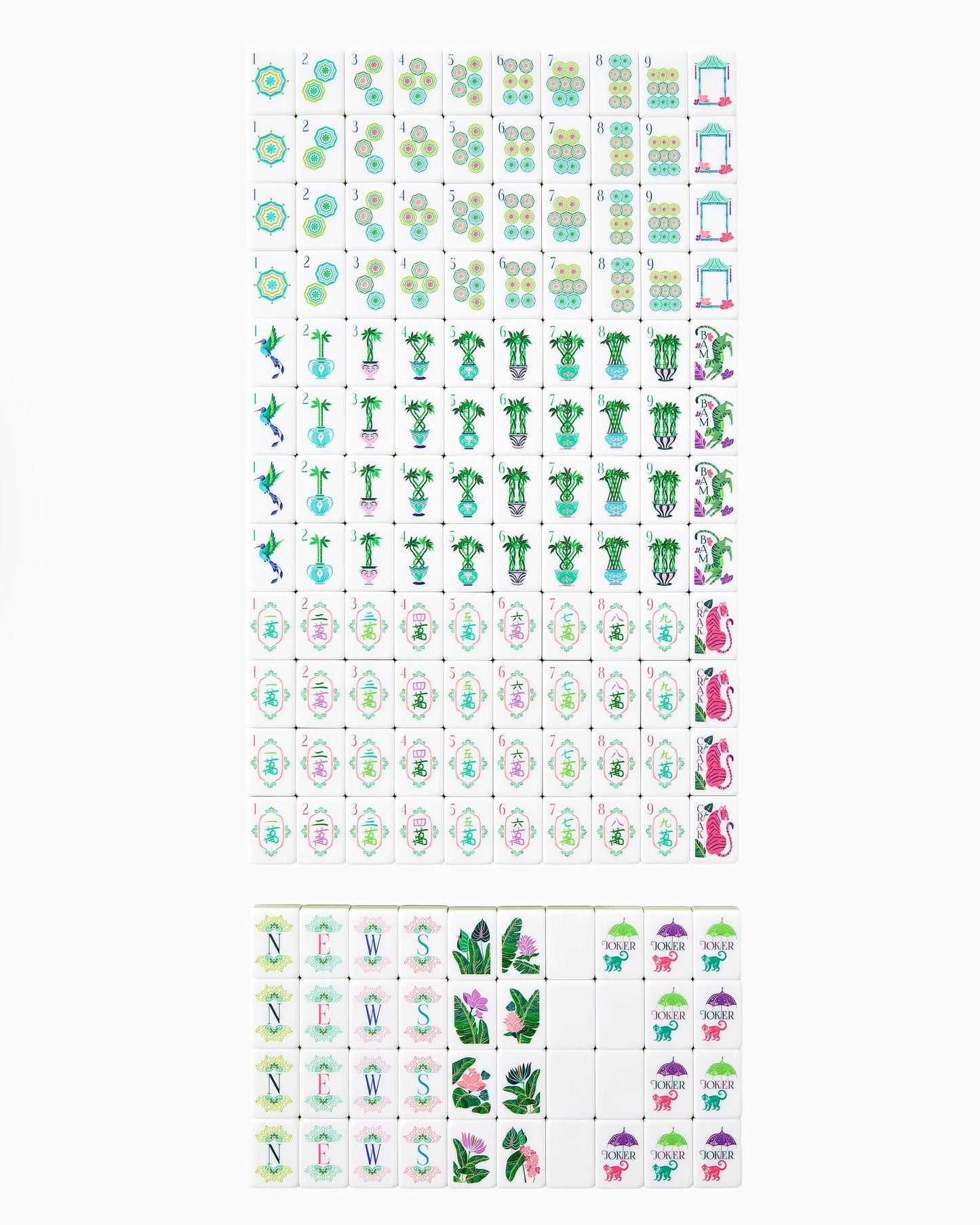 OH MY MAHJONG PALM ROYALE MAHJONG TILES