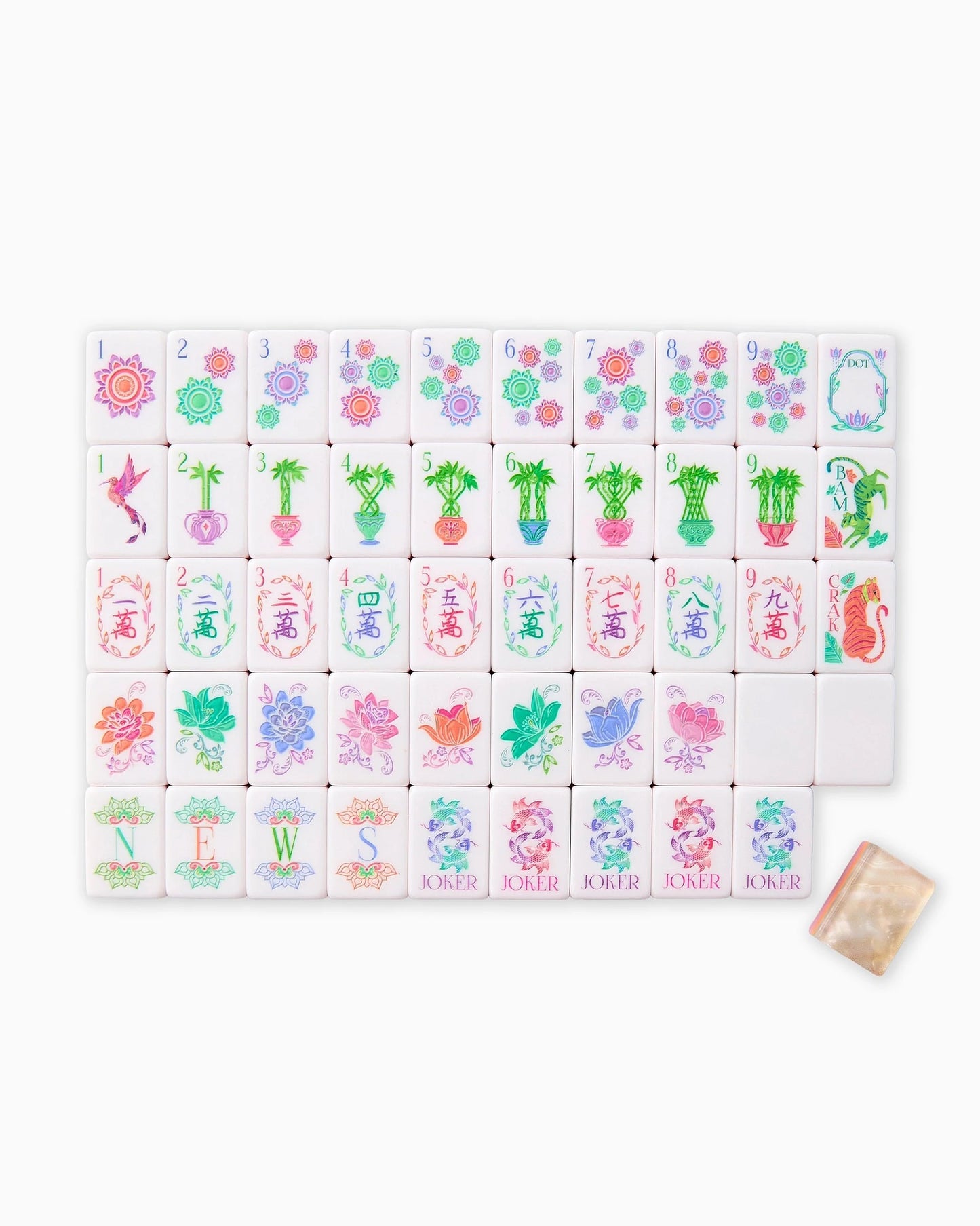 OH MY MAHJONG PEARLESCENT MAHJONG TILES