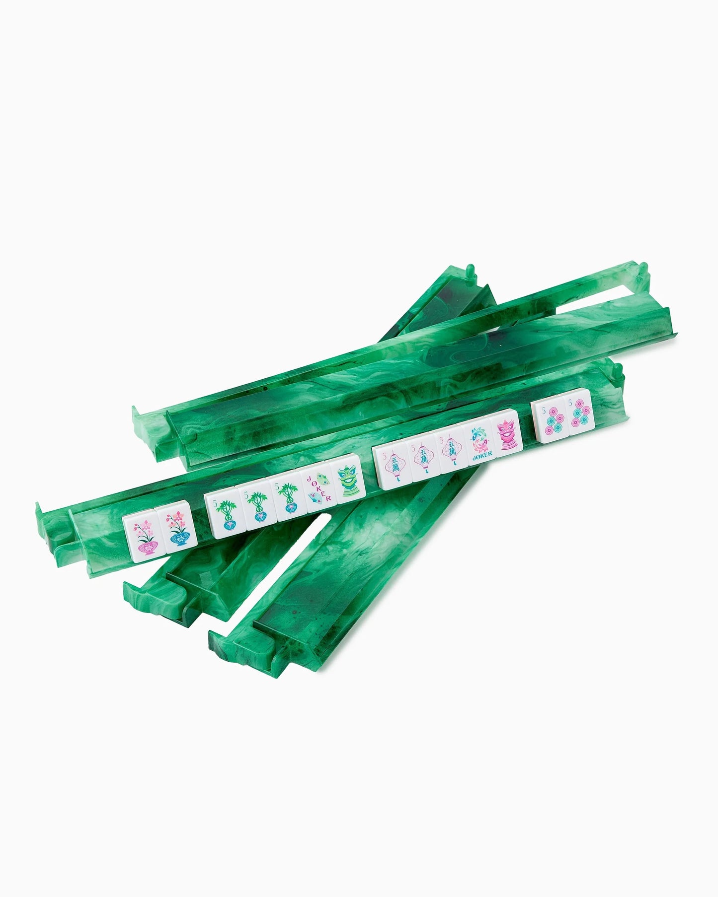 OH MY MAHJONG RACK & PUSHER SET - AGATE