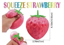 SQUEEZE STRAWBERRY TOY