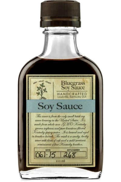 BLUEGRASS SOY SAUCE - 3.3 OZ