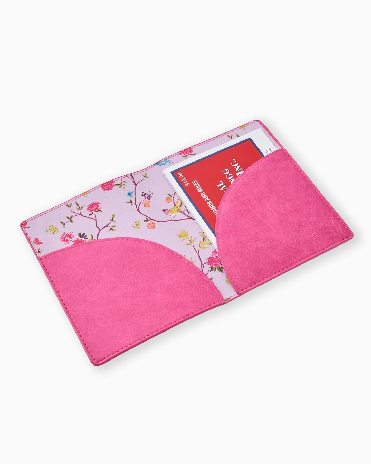OH MY MAHJONG CARD FOLIO - HOT PINK