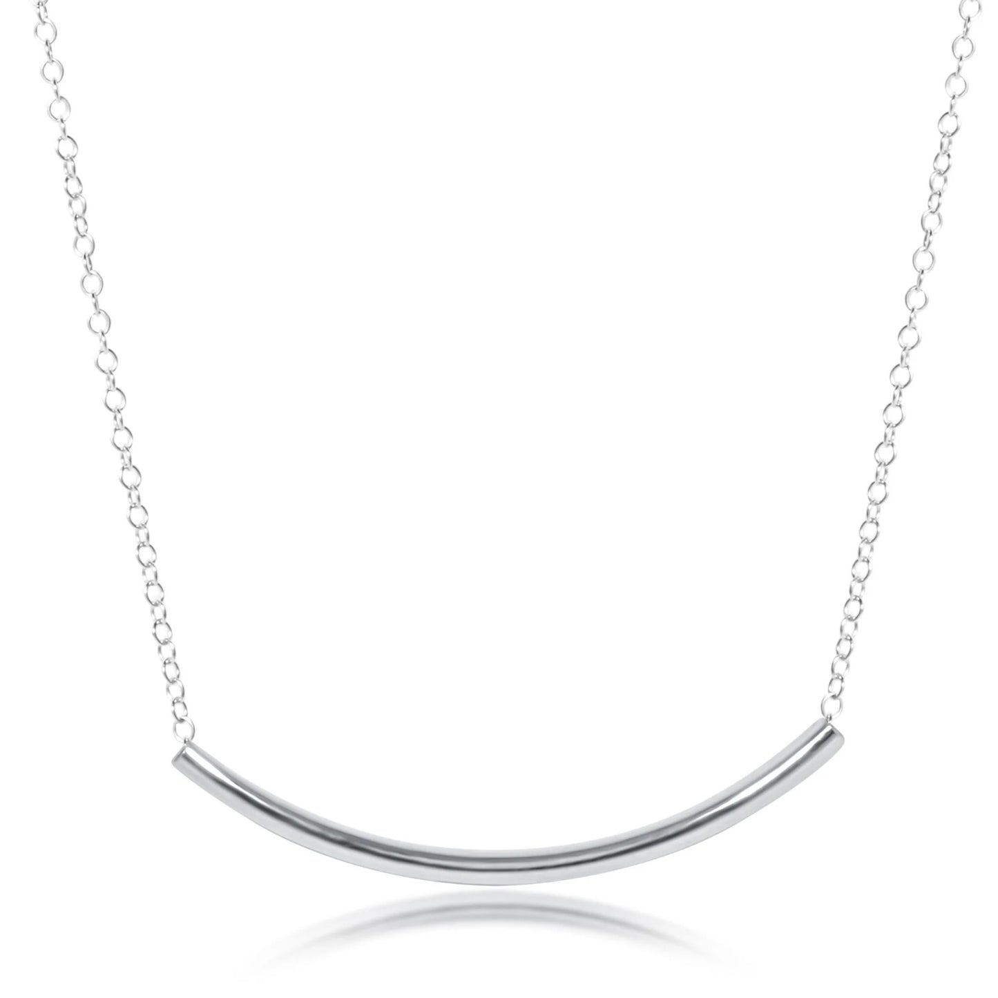16" NECKLACE STERLING - BLISS BAR STERLING