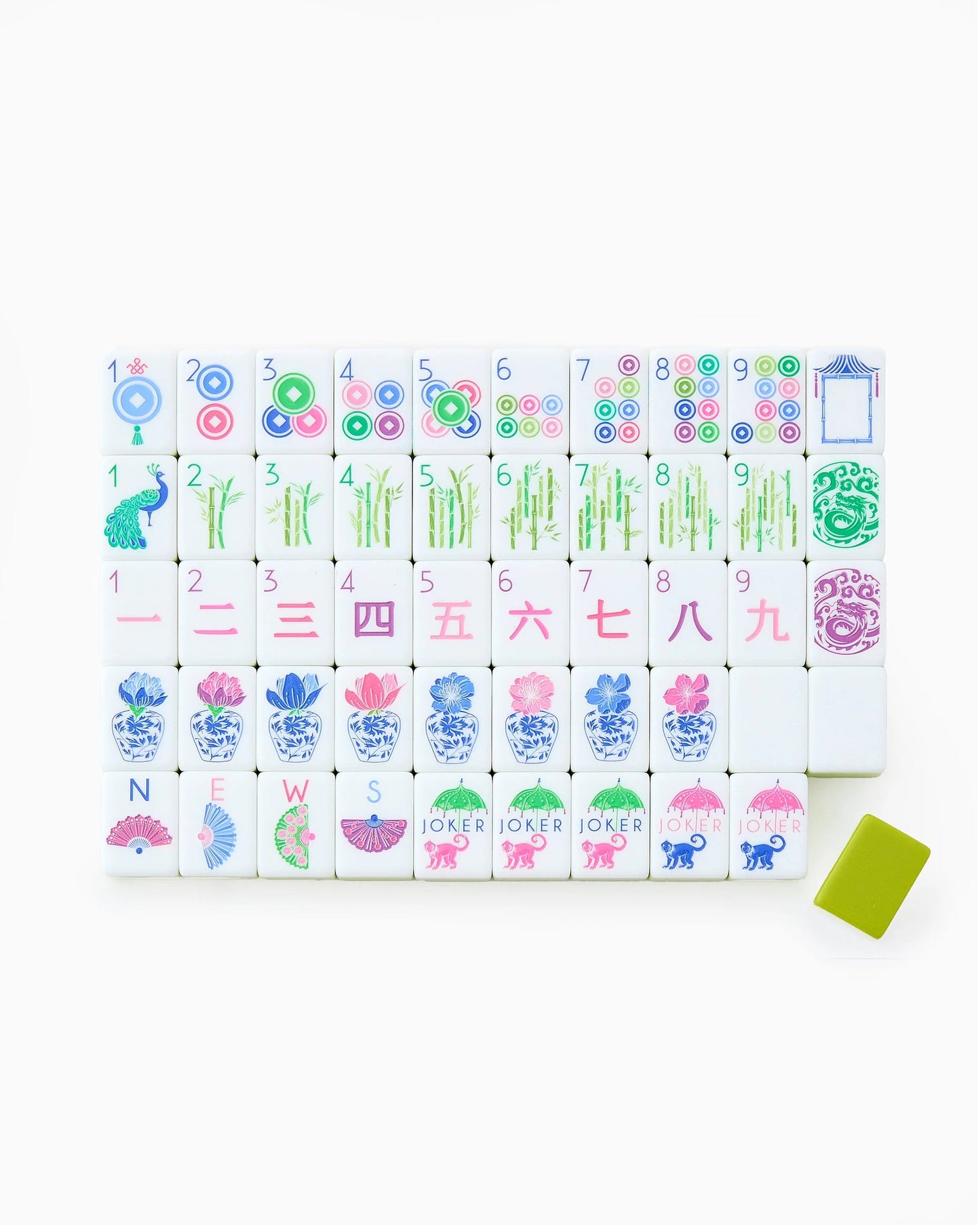 OH MY MAHJONG LIMONCELLO MAHJONG TILES