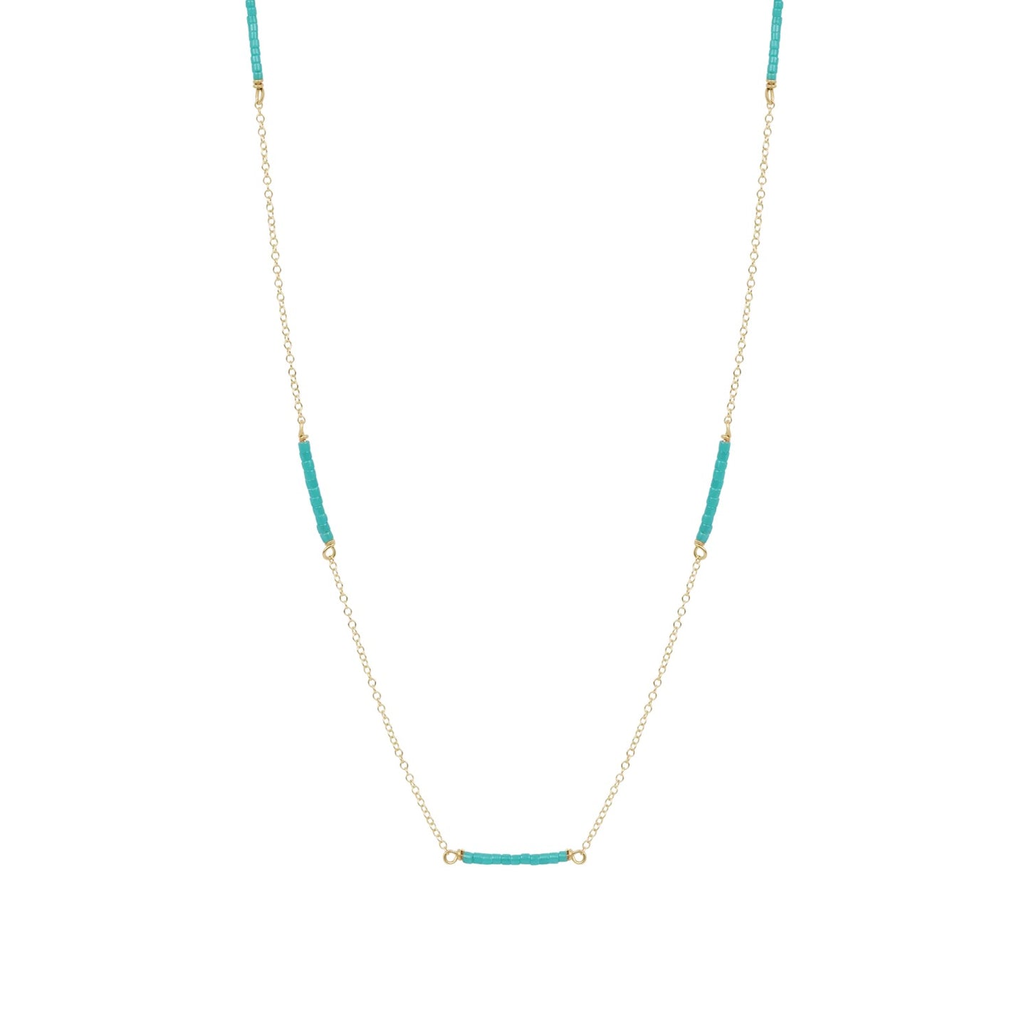 15" CHOKER SIMPLICITY CHAIN GOLD - HOPE BLISS