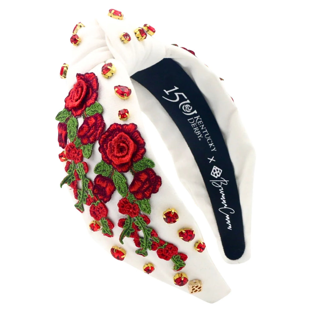BRIANNA CANNON SPECIAL EDITION KENTUCKY DERBY ROSES HEADBAND